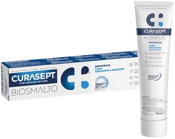 CURASEPT BIOSMALTO CARIE DENTIFRICIO 75 ML - Farmacia Mortise