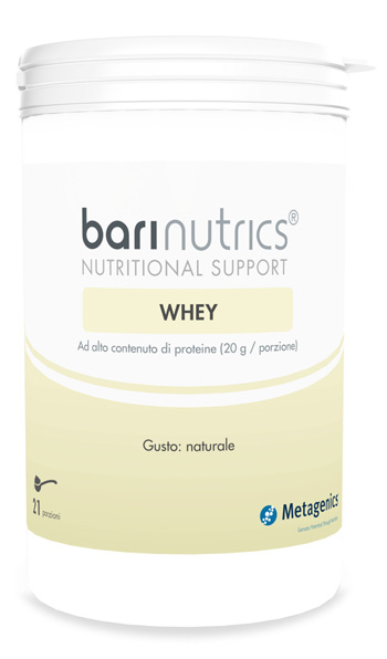 BARINUTRICS WHEY 21 PORZIONI X 22,71 G - Farmacia Mortise