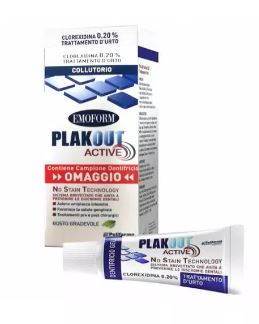 EMOFORM PLAKOUT ACTIVE 0,20 + DENTIFRICIO CAMPIONE - Farmacia Mortise