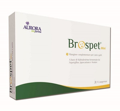 BROSPET MINI 20 COMPRESSE - Farmacia Mortise