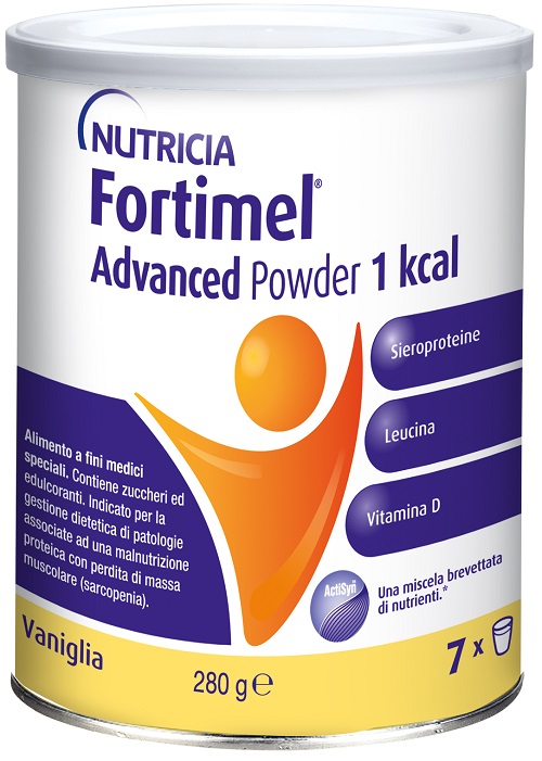 NUTRICIA FORTIMEL ADVANCED POWDER 1 KCAL VANIGLIA 280 G - Farmacia Mortise