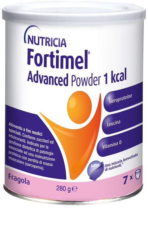 NUTRICIA FORTIMEL ADVANCED POWDER 1 KCAL FRAGOLA 280 G - Farmacia Mortise