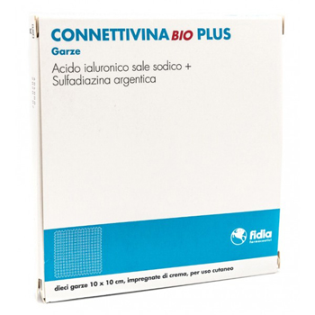 CONNETTIVINABIO PLUS GARZA 10 X 10 CM 10 PEZZI - Farmacia Mortise