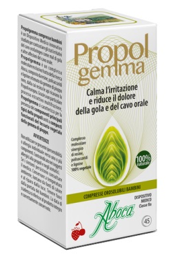 PROPOLGEMMA BAMBINI 45 COMPRESSE OROSOLUBILI 480 MG - Farmacia Mortise