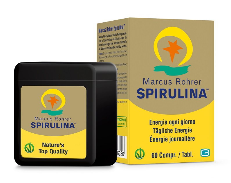 SPIRULINA MARCUS ROHRER TASCABILE 60 COMPRESSE - Farmacia Mortise
