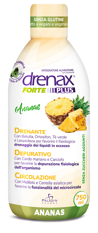 DRENAX FORTE PLUS ESOTICO CON ESTRATTO D'ANANAS 750 ML - Farmacia Mortise