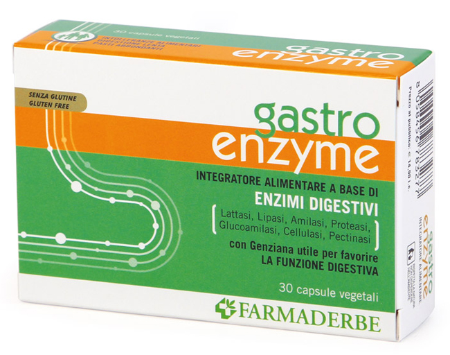 GASTRO ENZYME 30 CAPSULE VEGETALI - Farmacia Mortise