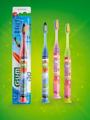 GUM LIGHT UP SPAZZOLINO  7-9 ANNI - Farmacia Mortise