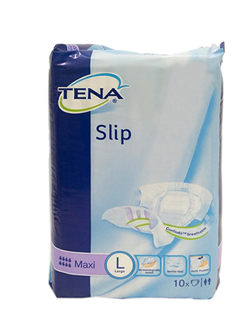 PANNOLONE PER INCONTINENZA A MUTANDINA TENA SLIP MAXI L 10 PEZZI - Farmacia Mortise
