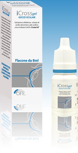 ICROSS GEL GOCCE OCULARI ACIDO IALURONICO CROSS-LINKATO 0,4% 8 ML - Farmacia Mortise