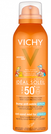 IDEAL SOLEIL ANTI-SAND KIDS SPF50 200 ML - Farmacia Mortise