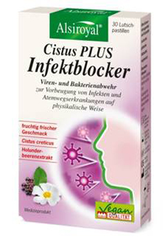 ALSIROYAL INFEKT BLOCKER CISTUS PLUS  30 PASTIGLIE GOMMOSE 57 G - Farmacia Mortise