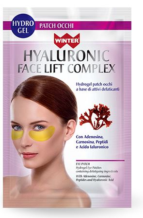 WINTER HYALURONIC FACE LIFT COMPLEX PATCH OCCHI RUGHE OCCHIAIE 2 PEZZI DA 1,5 G - Farmacia Mortise