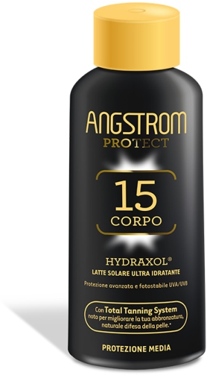 ANGSTROM PROTECT HYDRAXOL LATTE SOLARE PROTEZIONE 15 200 ML - Farmacia Mortise