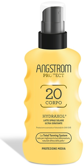 ANGSTROM PROTECT HYDRAXOL LATTE SPRAY SOLARE PROTEZIONE 20 175 ML - Farmacia Mortise