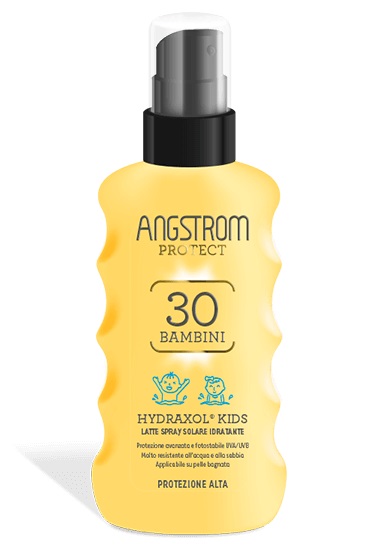 ANGSTROM PROTECT HYDRAXOL KIDS LATTE SPRAY SOLARE PROTEZIONE 30 175 ML - Farmacia Mortise