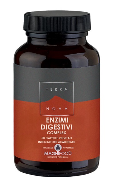 TERRANOVA COMPLESSO DI ENZIMI DIGESTIVI 50 CAPSULE - Farmacia Mortise