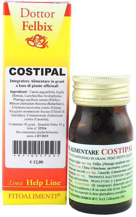 COSTIPAL 33 G - Farmacia Mortise