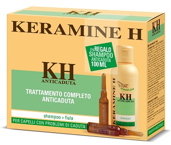 KERAMINE H ANTICADUTA SHAMPOO + 12 FIALE - Farmacia Mortise