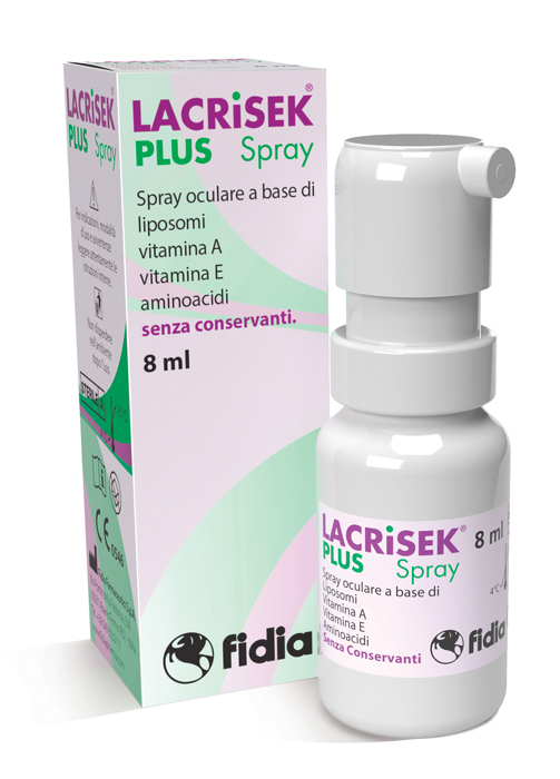 LACRISEK PLUS SPRAY SENZA CONSERVANTI SOLUZIONE OFTALMICA 8 ML - Farmacia Mortise