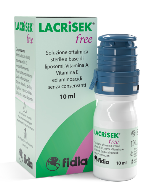 LACRISEK FREE SOLUZIONE OFTALMICA SENZA CONSERVANTI 10 ML - Farmacia Mortise