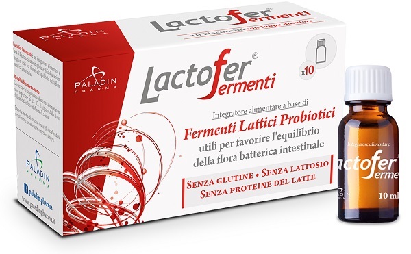 LACTOFER FERMENTI 10 FLACONCINI 10 ML - Farmacia Mortise