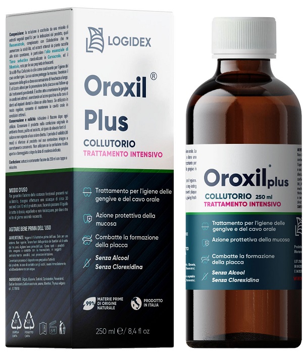 OROXIL PLUS COLLUTORIO TRATTAMENTO INTENSIVO 250 ML - Farmacia Mortise