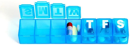 PORTAPILLORE SET MEDSTIMANALE MEDS - Farmacia Mortise