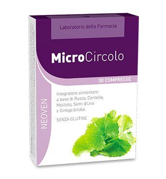 LABORATORIO DELLA FARMACIA MICROCIRCOLO 30 COMPRESSE LINEA NEOVEN - Farmacia Mortise
