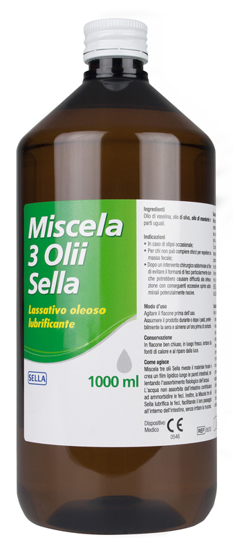 MISCELA 3 OLII LASSATIVO 1 LITRO MD - Farmacia Mortise