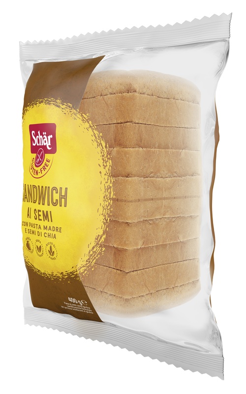 SCHAR SANDWICH AI SEMI SENZA LATTOSIO 400 G - Farmacia Mortise