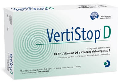 VERTISTOP D 20 COMPRESSE DA 1100 MG - Farmacia Mortise