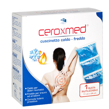 CUSCINETTO CALDO/FREDDO CEROXMED 11 X 24 CM 1 BUSTA - Farmacia Mortise