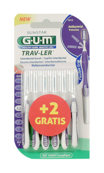 GUM TRAVLER 1512 SCOVO 1,2 6 PEZZI - Farmacia Mortise