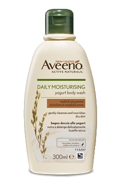 AVEENO BAGNO DOCCIA YOGURT VANIGLIA & AVENA 300 ML - Farmacia Mortise