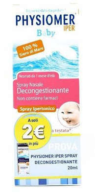 PHYSIOMER BABY SPRAY IPER PROMO 2017 - Farmacia Mortise