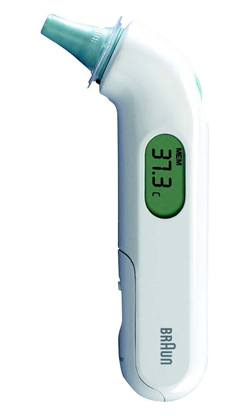 TERMOMETRO AURICOLARE BRAUN THERMOSCAN 3 - Farmacia Mortise