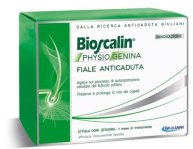 BIOSCALIN PHYSIOGENINA 10 FIALE ANTICADUTA DA 3,5 ML - Farmacia Mortise