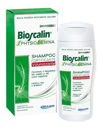 BIOSCALIN PHYSIOGENINA SHAMPOO FORTIFICANTE VOLUMIZZANTE 200 ML - Farmacia Mortise