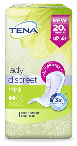 PANNOLONE SAGOMATO TENA DISCREET MINI 20 PEZZI - Farmacia Mortise