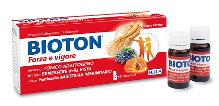 BIOTON GINSENG FORZA VIG 14 FLACONCINI - Farmacia Mortise