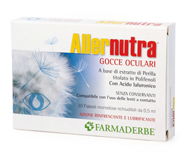 ALLER NUTRA GOCCE OCULARI MONODOSE 10 FIALOIDI MONODOSE RICHIUDIBILI DA 0,5 ML - Farmacia Mortise