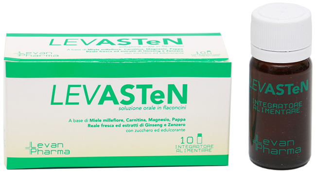 LEVASTEN 10 FLACONCINI DA 10 ML - Farmacia Mortise