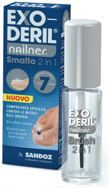 EXODERIL NAILNER TRATTA & COLORA KIT EXODERIL NAILNER SMALTO 2 IN 1 E NAILNER SMALTO PER UNGHIE TRASPIRANTE - Farmacia Mortise