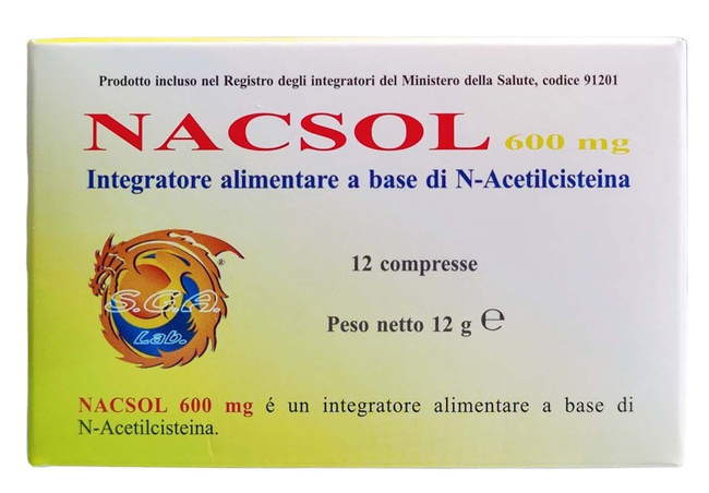 NACSOL 12 COMPRESSE - Farmacia Mortise