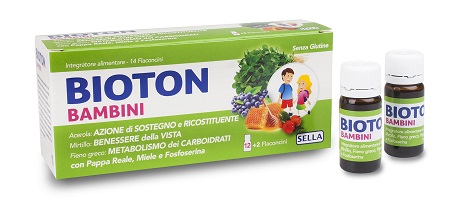 BIOTON BAMBINI NUOVO 14 FLACONCINI - Farmacia Mortise