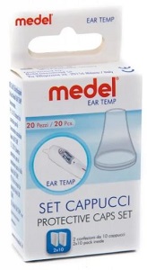 CAPPUCCI MEDEL EAR TEMPERATURE 20 PEZZI - Farmacia Mortise