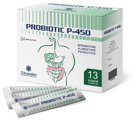 PROBIOTIC P-450 24 STICK MONODOSE 10 ML - Farmacia Mortise