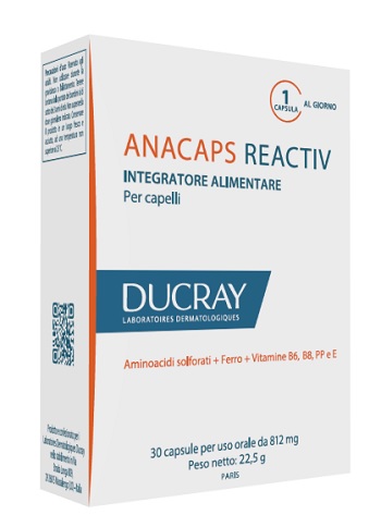 ANACAPS REACTIV DUCRAY 30 CAPSULE 2017 - Farmacia Mortise