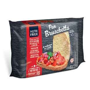 NUTRIFREE PANBRUSCHETTA 4 X 75 G - Farmacia Mortise